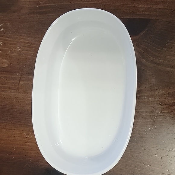 VINTAGE FRENCH WHITE CORNING WARE INDIVIDUAL CASSEROLE DISH F -15-B 475 mL - Picture 2 of 4